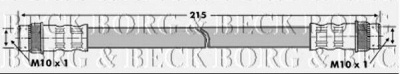 BORG & BECK bbh6841 -  Тормозной шланг